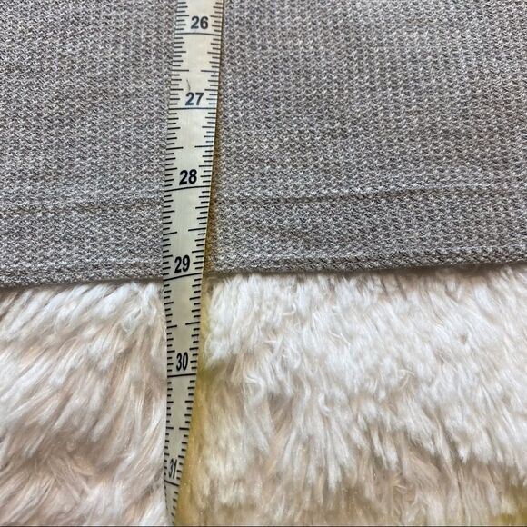 Vurt Gray Waffle Knit Thermal Crew Neck Shirt Size XL - Picture 8 of 9